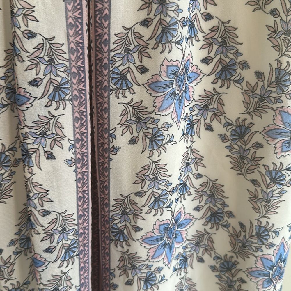 Lily Rose Floral Spaghetti Strap Maxi Dress Size M - Picture 4 of 7